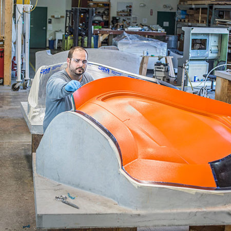 Carbon fiber door tooling For Terrafugia
