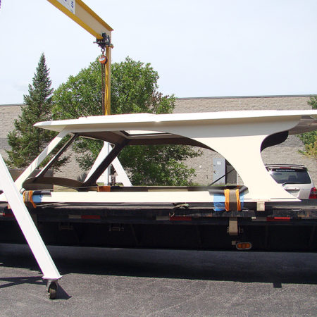 Rooftop for 43’ Powerboat