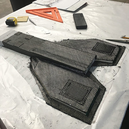 Carbon fiber tooling for Engineered Automation of Maine