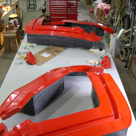 Terrafugia Flying Cars carbon fiber tooling