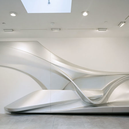 “Wall Relief I” design by Zaha Hadid Architects