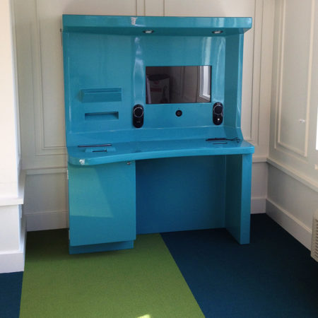 Kiosk Desk for Remote Banking