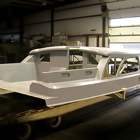 Pilothouse for 98’ “Windcrest”, for Hodgdon Yachts