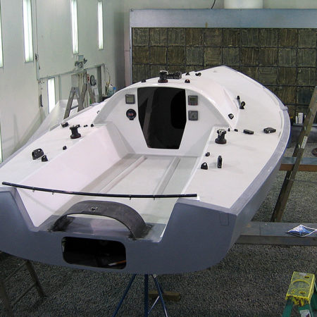 “Acadia” 21’ Mini Transat built at Custom Composite Technologies, Inc.